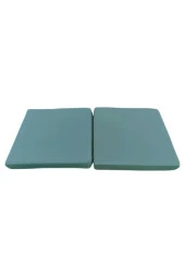 Almina Bahçe Balkon Ve Teras Oturma Minderi 2 Adet Yeşil Renk Döşeme - 1