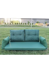 Almina Bahçe Balkon Ve Teras Oturma Grubu Yeşil Renk Döşeme - 1