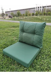 Almina Bahçe Balkon Ve Teras Takımı Tek Kişilik Yeşil Renk Döşeme - 1