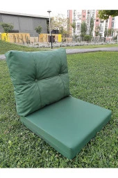 Almina Bahçe Balkon Ve Teras Takımı Tek Kişilik Yeşil Renk Döşeme - 3