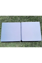 Almina Bahçe Balkon Ve Teras Oturma Minderi 2 Adet Mavi Renk Döşeme - 1