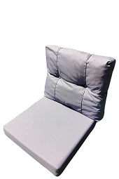 Almina Bahçe Balkon Ve Teras Takımı Tek Kişilik Mavi Renk Döşeme - 3