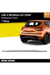 Renault Clio 4 HB Krom Bagaj Alt Çıtası 2012 Üzeri - 1
