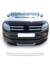 VW Amarok Krom Ön Tampon Çıta 2 Prç (4X4) 2010-2016 - 1