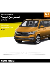VW Transporter T6.1 Krom Sinyal Çerçevesi 2 Prç. 2020 Üzeri - 1