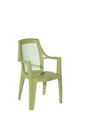 Almina Plastik Bahçe Sandalyesi Bahçe Balkon Ve Teras Sandalyesi Çift Renk Diamond Sandalye Takımı 6 Adet - 2