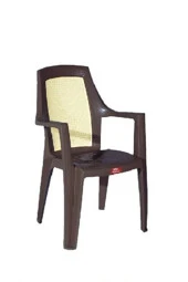 Almina Plastik Bahçe Sandalyesi Bahçe Balkon Ve Teras Sandalyesi Çift Renk Sandalye Takımı 4 Adet - 2