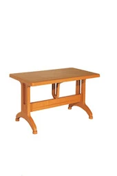 Almina 70X120Cm Gold Katlanır Ayaklı 4 Kişilik Bahçe Balkon Teras Masa Takımı Badem Renk - 3