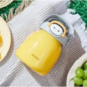 Vagonlife Rovco Paslanmaz Çelik Pipetli Matara 1000ML Sarı - 2