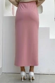 Bel Lastikli Likralı Kalem Etek 1074 Pudra thumbnail 3