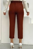 Fermuarlı Cep Detaylı Kalem Pantolon 0255 Kiremit thumbnail 3