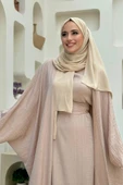 Yarasakol Abayalı Elbise Takım 8497 Taş - 4