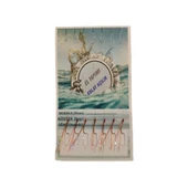 7 Beyaz İğneli Turuncu Simli El Yapımı Karton Çapari thumbnail 1