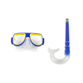 Şnorkel Maske Şnorkel Set Mavi - 1