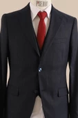 Yelekli Takım Elbise Slim Fit - 9