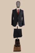 Yelekli Takım Elbise Slim Fit - 8