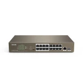 IP-COM F1118P-16-150W 16 Port Yönetilemz PoE+Swich - 1