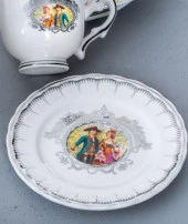 Acar Alessıa- 6'lı Porselen Kahve Fincan Takımı GRN-05025/12 - 4