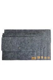 Keçe Tablet Kılıfı Antrasit Apple Samsung Asus Lenovo Casper Tüm Markalara Uyumlu thumbnail 4