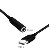 JH048 Type-C to 3.5 mm Siyah Kulaklık Aux Çeviri - 4