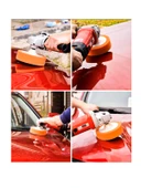 Germany Style Polisaj Süngeri Seti 3 Parça Polisaj Süngeri Pasta Cila Matkap Aparatı Seti - 2