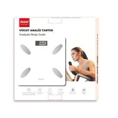 Bood VÜCUT ANALİZ TARTISI BASKÜL ANALYSİS BODY SCALE TR-95 - 2