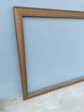 Sarı Yaldız İşlemeli Dekoratif Çerçeve 103x133cm 015 - 5