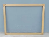 Sarı Yaldız İşlemeli Dekoratif Çerçeve 103x133cm 015 - 6