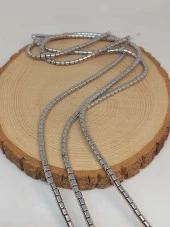 Hematit Taşı Dizi 3.5*3.5mm (48216) thumbnail 3