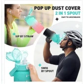 Vagon Matara Policarbon 2000 Ml Mor Mavi VGN2214 - 3