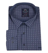 Erkek Büyük Beden 125 Kilo İçin Uygun Mevsimlik Uzun Kol Klasik Gömlek - 1