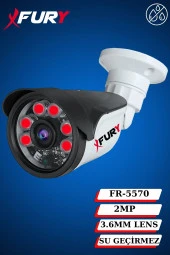 FURY 16 Kameralı Gece Görüşlü 1080P 2Mp Görüntü Full Hd Atom Led Güvenlik Kamerası Seti 5570 1 TB thumbnail 6