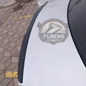 Ford Focus 2-2,5 Bagaj Üstü Slim Yarasa Spoiler Piano Black Parlak Siyah 2006-2011 - 2