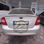 Ford Focus 2-2,5 Bagaj Üstü Slim Yarasa Spoiler Piano Black Parlak Siyah 2006-2011 - 5