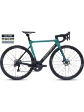 Carraro Fire 3.3 UCI Dİ2 Elektronik 55 cm 24 Vites Aero Yol Bisikleti Ultegra Turkuaz siyah - 1
