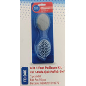 FOOT DOCTOR 4'Ü 1' ARADA  AYAK PADİKÜR SETİ  FD 0040 - 1