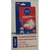 FOOT DOCTOR TOPUK ÇATLAK ÖNLEYİCİ PED 2 ADET FD 067 - 1