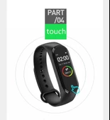 M4 Akıllı Saat Bileklik Kalp Hızı Kan Basıncı Nabız Pedometre Smart Watch - 2