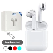 İ12  Wireless Air Bluetooth Kablosuz Kulaklık - 1