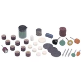 105 Parça Taşlama Zımpara Dremel Gravür Oyma Aksesuar Set - 4