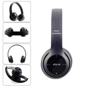 P47 Bluetooth Wireless Kulaklık Fm Radyo Extra Bass Fm Radyo Extra Bass - 2
