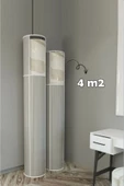 6 Lı Hava Geçiren Özellikli Pvc Pencereli Halı Kılıfı Hurcu (4 M2) - 2
