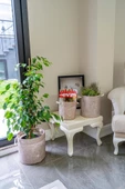 Kulplu Yuvarlak Düzenleyici Çok Amaçlı Kolay Taşınabilen Organizer Keçe Sepet (mini) 03662 - 2