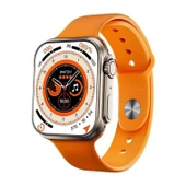 Gs Ultra 8 Max 45mm Kordon Kilitli Watch 8 Ultra 2.08 Ekran Akıllı Saat - Konuşma Özellikli - 1