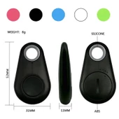 Mini Akıllı Anahtar Bulucu Bluetooth Tracker Evcil Hayvan ve Eşya Gps Bulucu Anti-kayıp Sensör - 3