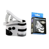 - 60X Mini Cep Telefonu Için Mandallı Mikroskop Uv Ledli Büyüteç Model AL2431 - 1