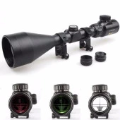 3-9x56eg Tüfek Dürbünü çift Işık Kırmızı,yeşil Kaynaklı Zoomlu - 3