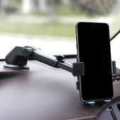 Pratik Torpido Üstü Teleskopik Araç Telefon Tutucu - 4