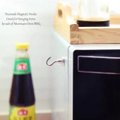 Valkyrie 10 Adet Neodyum Mıknatıs Askı Seti 14kg Taşıma Kanca Mutfak Buzdolabı Banyo Kapı Dolap Balkon Tekne - 2