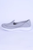 Pierre Cardin 30168 Sneaker Esnek Bağcıksız Ortopedik Taban Gri Günlük Kadın Spor Ayakkabı - 3